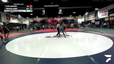 157 lbs Champ. Round 1 - Travion Jones, Chaparral vs Alek Sanchez, Northview