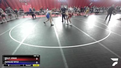 220 lbs Champ. Round 1 - Solly Jonas, ND vs Mateusz Nycz, IL
