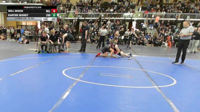 138 lbs Consi Of 16 #2 - Will Nixon, Wellesley vs Karter Morey, Lyndon Institute