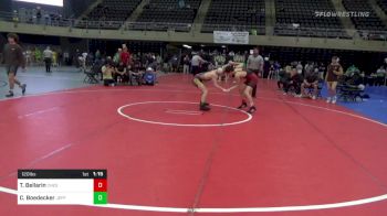 120 lbs Quarterfinal - Tye Bellarin, Chestertown vs Cayden Boedecker, Jefferson