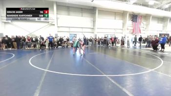 145 lbs Cons. Round 4 - Makenzie Kartchner, Farmington vs Gracie Jager, Taylorsville