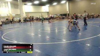 157 lbs Round 4 (16 Team) - Caleb Vollmer, Team Montana vs Cade Willnerd, SD Red