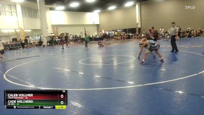 157 lbs Round 4 (16 Team) - Caleb Vollmer, Team Montana vs Cade Willnerd, SD Red