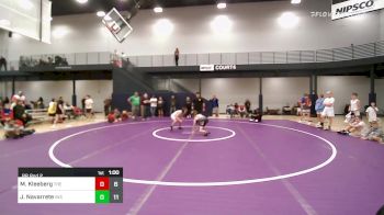 85 lbs Rr Rnd 2 - Maximus Kleeberg, The Fort Hammers vs Julian Navarrete, Intense Wrestling Club