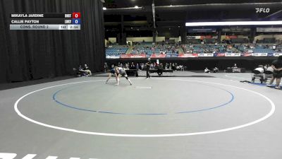 117 lbs Cons. Round 2 - Mikayla Jardine, Dickinson State vs Callie Payton, Lindsey Wilson