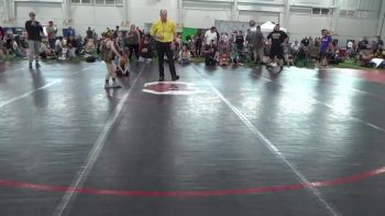 55-B lbs Quarterfinal - Coltyn Mitchell, OH vs Jeffrey Lutes, NY