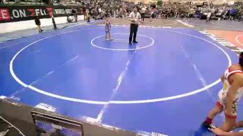 43 lbs Consolation - Xipilli Zuniga, Team Aggression vs Javier Sanchez III, Top Dog Wrestling Club