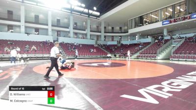 285 lbs Round Of 16 - Oscar Williams, Maryland vs Michael Calcagno, Unaffiliated HS