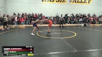 4 lbs Round 3 - Gabriel Klendworth, Oelwein vs Trent Murphy, Waukon