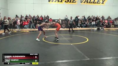 4 lbs Round 3 - Gabriel Klendworth, Oelwein vs Trent Murphy, Waukon