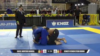 Kenneth Vernon Otieno Brown vs Rafael Monteiro Barbosa 2025 Pan Jiu Jitsu IBJJF Championship