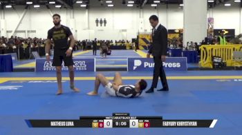 Fabyury Khrysthyan vs Matheus Luna 2025 World IBJJF Jiu-Jitsu No-Gi Championship