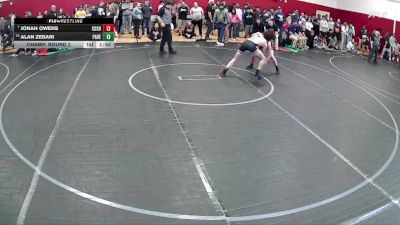 120 lbs Champ. Round 2 - Jonah Owens, Corona Del Sol High School vs Alan Zebari, Palo Verde