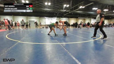 130 lbs Rr Rnd 3 - Tuff Howell, Madill Takedown vs Zaylee Ballard, TEAM CONQUER
