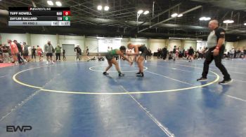 130 lbs Rr Rnd 3 - Tuff Howell, Madill Takedown vs Zaylee Ballard, TEAM CONQUER