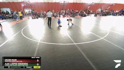 70 lbs Cons. Round 1 - Jacob Hilke, Princeton Wrestling Club vs Alex Luepke-Kroening, Slinger Red Rhinos Wrestling Club