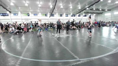 125 lbs Round Robin 3 - Gunner Adams, Pursuit - HS vs Harrison Garrett, Hoosiers Mafia - HS
