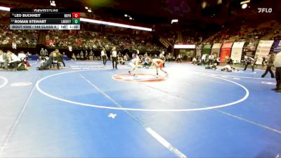 144 Class 4 lbs Semifinal - Leo Buchheit, North Point vs Roman Stewart, Liberty