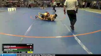 170 lbs Quarterfinal - Weston Snyder, Bismarck Legacy vs Colton Adams, Williston