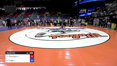 125 lbs Round Of 64 - Tyler Swanigan, MI vs Rosemary Triggs, WI