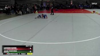 60 lbs Cons. Round 1 - Jackson Hunke, WDC (Wadena/Deer Creek) vs Gavin Masching, Westfield