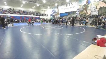 120 lbs Quarterfinal - Carson Leonard, Lakeland vs Sawyer Huston, Timberlake