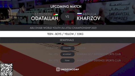 Replay: Mat 1 - 2021 Abu Dhabi World Pro Jiu-Jitsu Champs | Nov 14 @ 1 PM