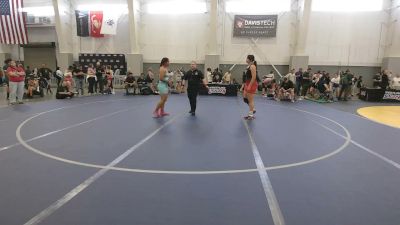 170 lbs Cons. Semis - Faith Stevenson, Grindhouse Wrestling Club vs Samya Bazile, Triton Elite