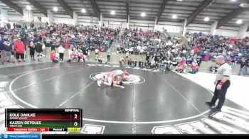 157 lbs Semifinal - Kole Dahlke, Marsh Valley vs Kaizen Detoles, Westlake