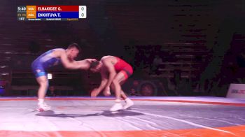 70 kg 3rd Place - Giorgi Elbakidze, GEO vs Temuulen Enkhtuya, MGL