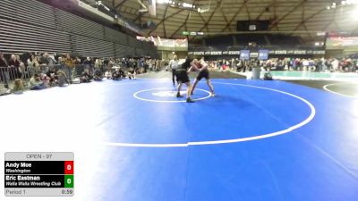 97 lbs 3rd Place Match - Andy Moe, Washington vs Eric Eastman, Walla Walla Wrestling Club