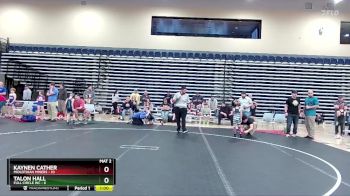 52 lbs Round 1 (4 Team) - Talon Hall, Full Circle WC vs Kaynen Cather, Midlothian Miners