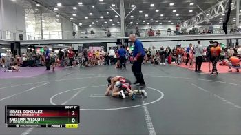 68 lbs Round 5 (8 Team) - Israel Gonzalez, Backyard Brawlers vs Kristian Wescott, U2 Upstate Uprising