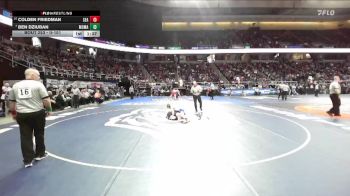 II-101 lbs Champ. Round 2 - Ben Dziuban, Mount Markham vs Colden Friedman, Seaford