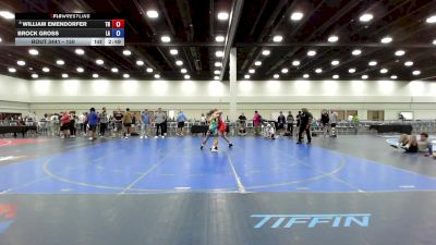150 lbs 5th Place Match - William Emendorfer, TN vs Brock Gross, LA