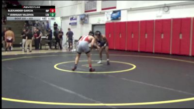 133 lbs Cons. Round 4 - Alexander Garcia, Imperial Valley College vs Joshuah Valdivia, Lemoore College