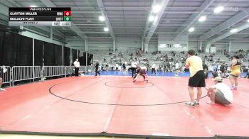 195 lbs Rr Rnd 2 - Clayton Miller, Fight Barn WC vs Malachi Flati, Quest School Of Wrestling Black