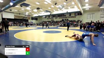 135 lbs Quarterfinal - Jayce Caviness, Bixby (OK) vs Dj Gillett, Crescent Valley (OR)