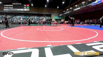 182 lbs Semifinal - AJ ERICKSON, Toro World Club vs Wyatt Valle, THRESHOLD WRESTLING CLUB