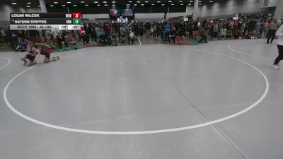 98 lbs Champ. Rd Of 32 - Logan Wilcox, Moyer Elite Wrestling vs Hayden Steffes, Sarbacker Wrestling Academy