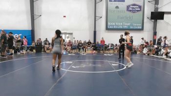 61 lbs Rr Rnd 2 - Haley Smarsh, PA West Black - W vs Kamora Gilbreath, CT Whale - W