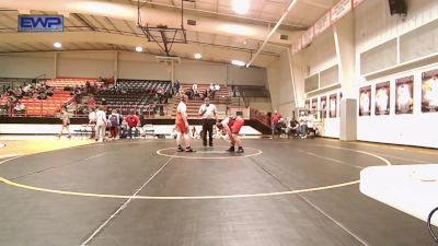 285 lbs 5th Place - Merrick Davis, Kiefer High School vs Zane Stewart, Sperry High School