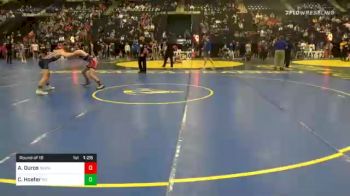 120 lbs Prelims - Aaron Duros, Nebraska Wrestling Academy vs Corbin Hoefer, Neligh-Oakdale