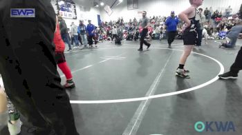 64 lbs Rr Rnd 1 - Bentley Hans, Lions Wrestling Academy vs Bronx Roper, Lone Grove Takedown Club