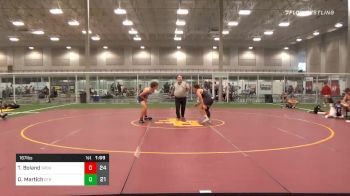 167 lbs Final - Thomas Boland, Super Chargers vs Daniel Martich, Ohio Titan Red