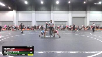 55/60 Semifinal - Neveah Keith, Mighty Warriors vs Jolee Kait Bryant, F-5 Grappling