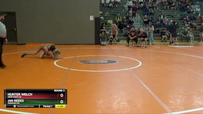 140 lbs Round 2 - Ian Reeks, Grissom Hs vs Hunter Welch, New Hope HS