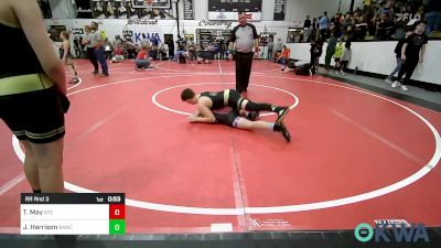 120-130 lbs Rr Rnd 3 - Tagg May, Grove Takedown Club vs Jayden Harrison, BAWC