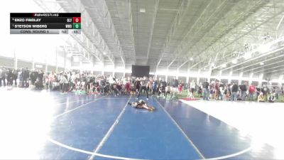 62 lbs Cons. Round 4 - Enzo Findlay, Olympus-Skyline vs Stetson Wiberg, Westlake Wrestling Club
