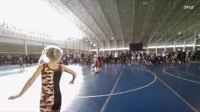 50+ Round 2 - Wrenley Reynolds, 208 Badgers Wrestling Club vs Brooklyn Painter, JWC